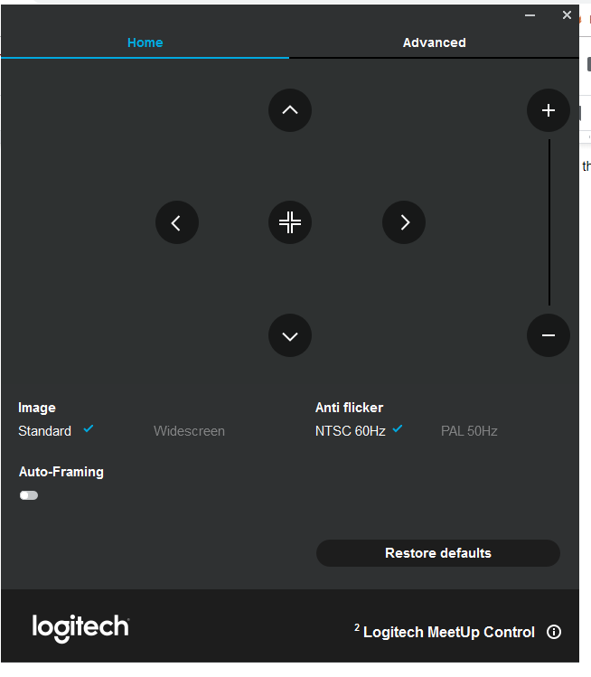 logitech c922 camera settings software download